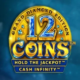 12 Coins Grand Diamond Edition logo by Wazdan at Turbo Wins Casino