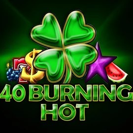 40 Burning Hot game by Amusnet Interactive – logo hosted on Turbo Wins Casino
