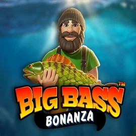 Slots logo of Big Bass Bonanza from Pragmatic Play at Turbo Wins Casino