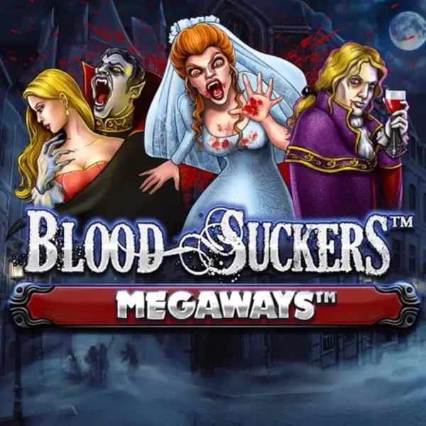 Blood Suckers Megaways slot logo by Red Tiger Gaming at Turbo Wins Casino