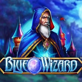 Blue Wizard logo by Quickspin at Turbo Wins Casino