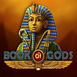 Book of Gods slot logo by BF Games at Turbo Wins Casino