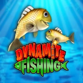 Dynamite Fishing slot logo by Inspired Gaming at Turbo Wins Casino