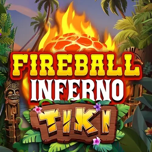 Fireball Inferno Tiki logo by NetEnt at Turbo Wins Casino