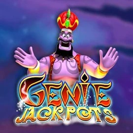 Genie Jackpots game by Blueprint Gaming – logo hosted on Turbo Wins Casino