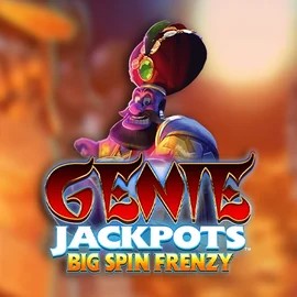 Genie Jackpots: Big Spin Frenzy online game logo by Blueprint Gaming on turbo-win.org