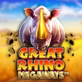 Great Rhino Megaways slot icon by Pragmatic Play, available at Turbo Wins Casino