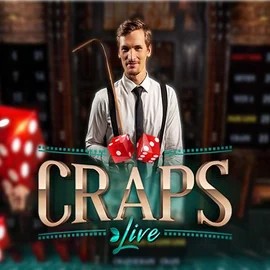 Live Craps slot visual from Evolution available on turbo-win.org