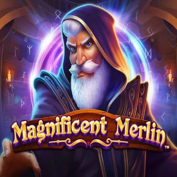 Magnificent Merlin by Greentube, showcased at turbo-win.org – game logo