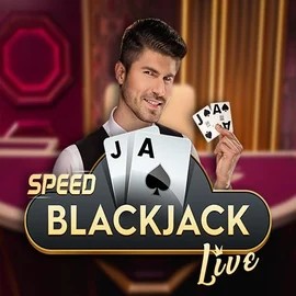 Speed Blackjack logo – Live Casino by Pragmatic Play at Turbo Wins Casino
