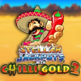 Official Jackpots logo: Stellar Jackpots with Chilli Gold x2 by Lightning Box Game at Turbo Wins Casino
