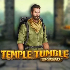 Temple Tumble Megaways by Relax Gaming, showcased at turbo-win.org – game logo