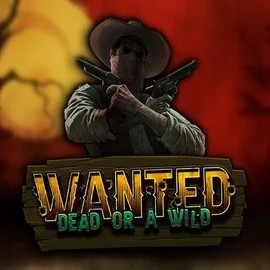 Wanted Dead or a Wild logo by Hacksaw Gaming Turbo Wins Casino